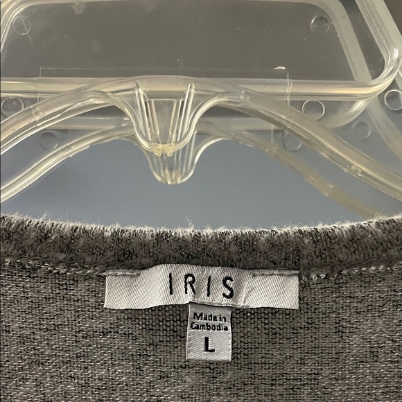 Iris Heather Gray Knit Top - Picture 2 of 6